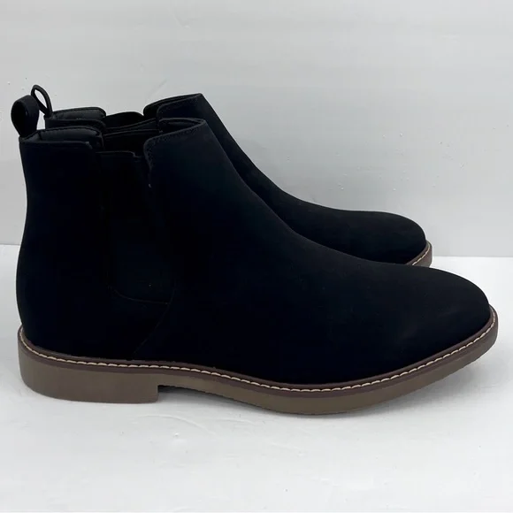 SONOMA GOODS FOR LIFE W/ORTHOLITE eco TECHNOLOGY, CHUKKA BOOTS, SIZE 13, BLACK - Picture 6 of 11